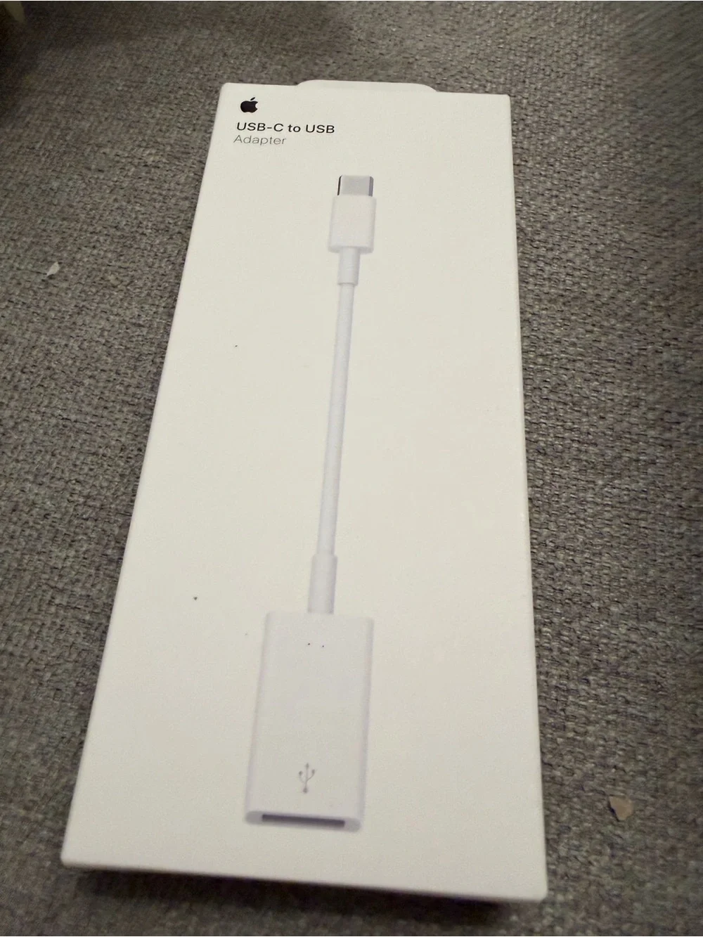 Apple USB-C to USB Adapter - White Cable Adapter